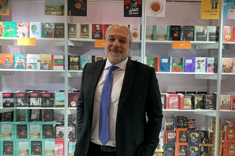 بدير يعتبر أن المشاركة المصرية فاعلة في معرض الدوحة الدولي للكتاب منذ دورته الأولى عام 1972 (الجزيرة)