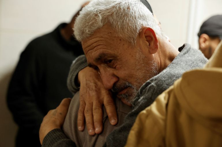 Funeral of Palestinians killed during an Israeli raid, in Jenin