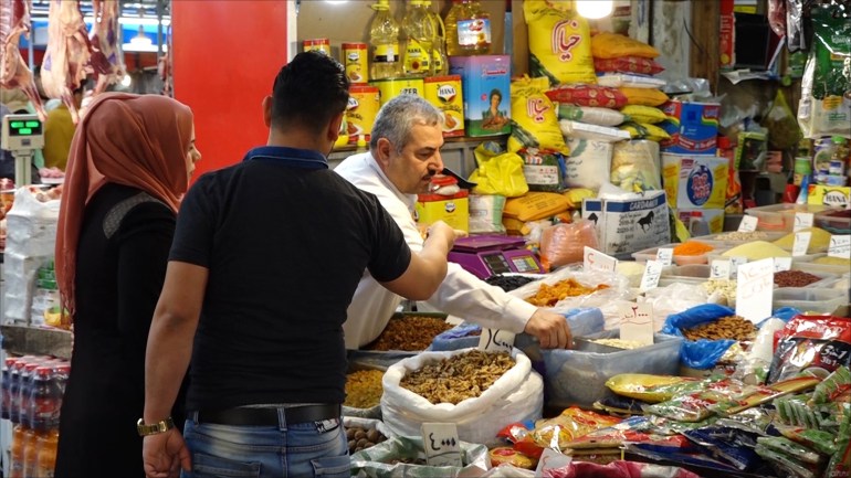 الإقبال على التسوق في رمضان بالعراق