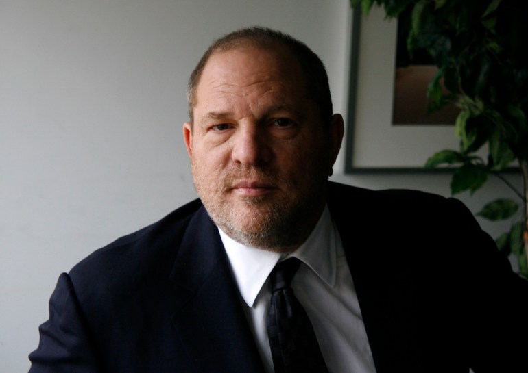 FILE - Harvey Weinstein, film producer and co-chairman of The Weinstein Company, sits for a portrait in New York, Nov. 23, 2011. (AP Photo/John Carucci, File)