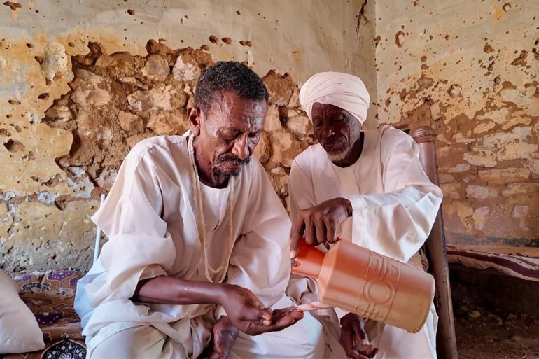 صور نازحين من الجموعية
