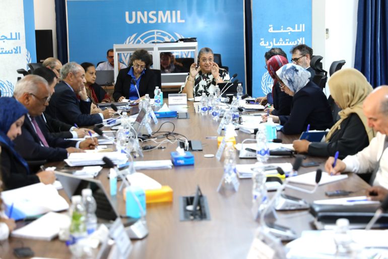 مخرجات اللجنة الاستشارية تفضي إلى 3 مسارات تتطلب حراك محلي ودولي لتنفيذها (المصدر - بعثة الأمم المتحدة للدعم في ليبيا)