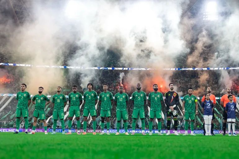 السعودية ضد العراق المصدر: المنتخب السعودي