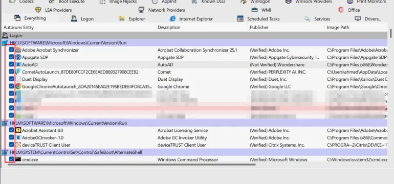 طرق مختلفة للتحكم في تطبيقات بدء التشغيل في ويندوز