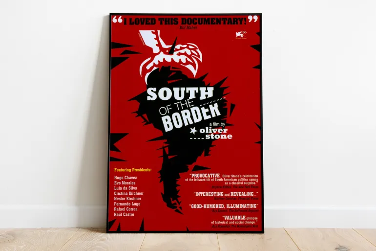 صورة من فيلم "جنوب الحدود" 2009 (South of the Border) للمخرج الأميركي أوليفر ستون - المصدر: imdb