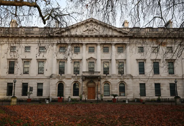 A view of the Royal Mint Court, the proposed site of a new Chinese mega embassy at Royal Mint Court, in London, Britain, January 17, 2026. REUTERS/Isabel Infantes