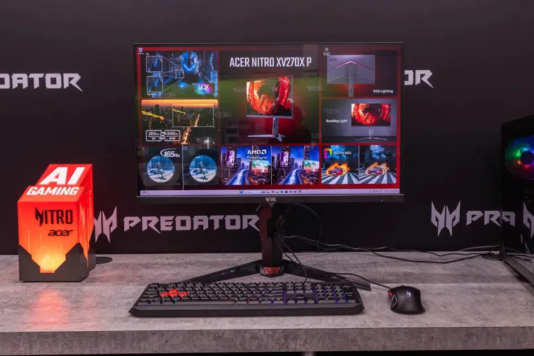 شاشة Predator XB273U F6 @(Credit: Joseph Maldonado) me.pcmag.com