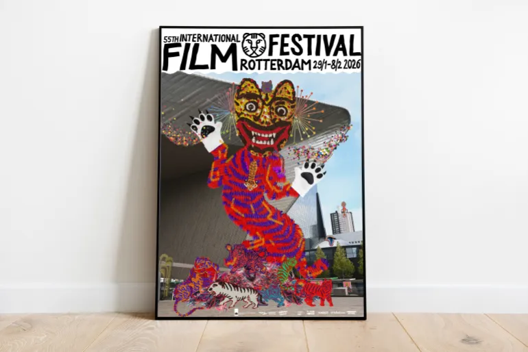 الملصق الترويجي لمهرجان روتردام السينمائي الدولي