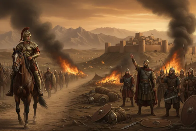 ساتيبارزانيس، قد انقلب على عهده وأباد القوة المقدونية المرافقة له، ودعا إلى انتفاضة عامة في غرب أفغانستان ضد الإسكندر وإلى تأييد صريح لمقاومة بيسوس.