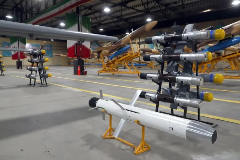 صواريخ ألماس الإيرانية منصة اكس - @OSINTWarfare