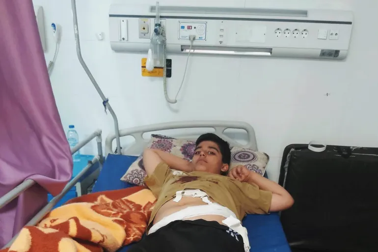 المصدر: حساب وكالة فارس على تليغرام https://t.me/farsna/413834 مصابون في الهجوم على صالة الألعاب الرياضية في لامرد