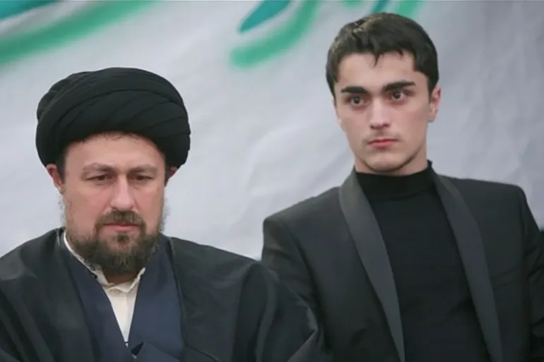 ****داخلية****** الشرح: حسن الخميني وأحمد الخميني المصدر: حساب أحمد الخميني على إنستغرام