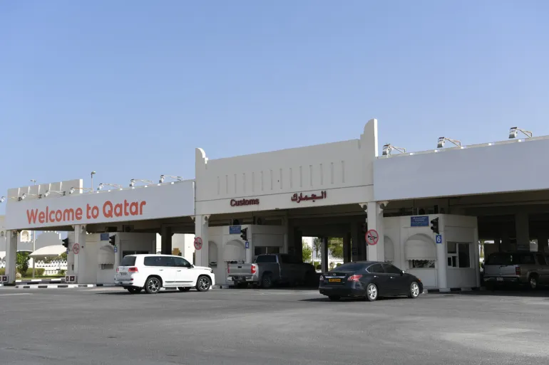 معبر أبو سمرة البري بين قطر والسعودية