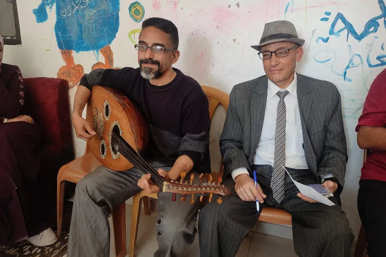 بربخ في صالون ثقافي بعد الحرب