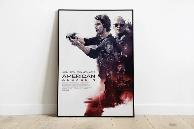 ملصق فيلم قاتل أميركي