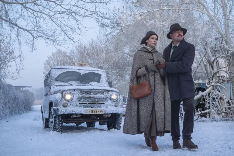 دي كابريو في مشهد من فيلم ما حدث في الليل @ (آي ام دي بي)