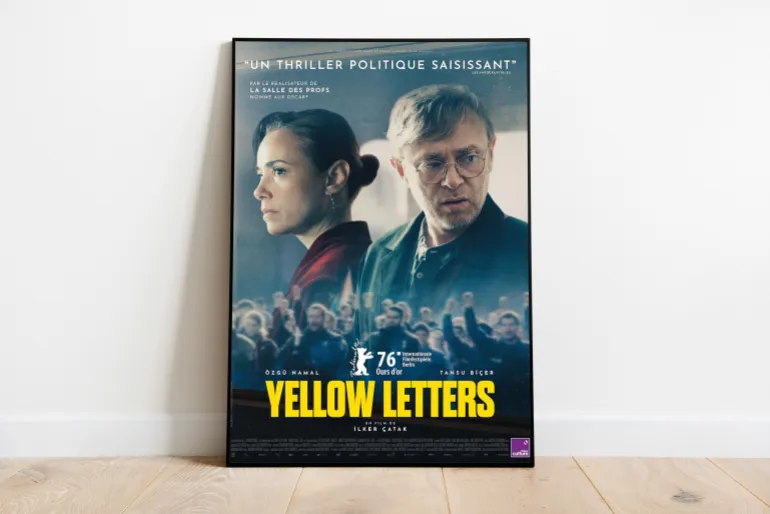 ملصق الترويجي لفيلم رسائل صفراء