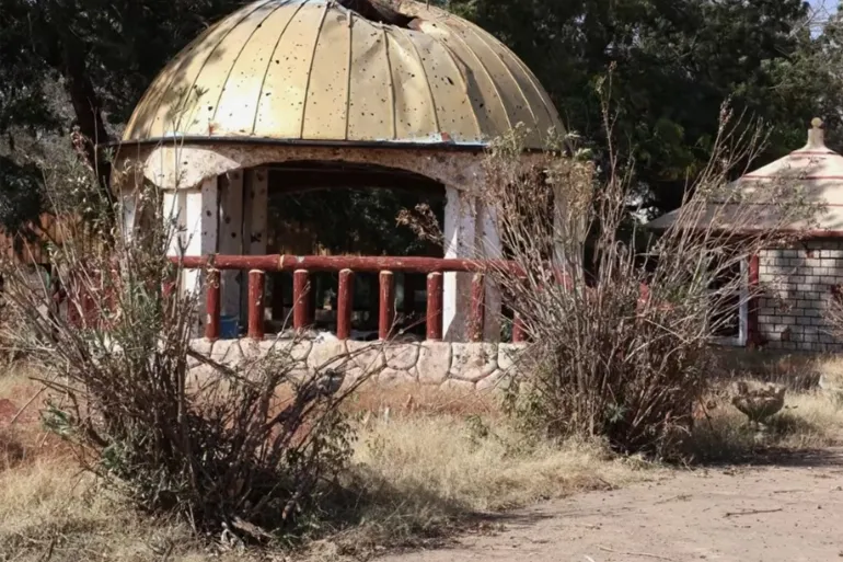 قصر والي شمال دارفور بعد سقوط المدينة