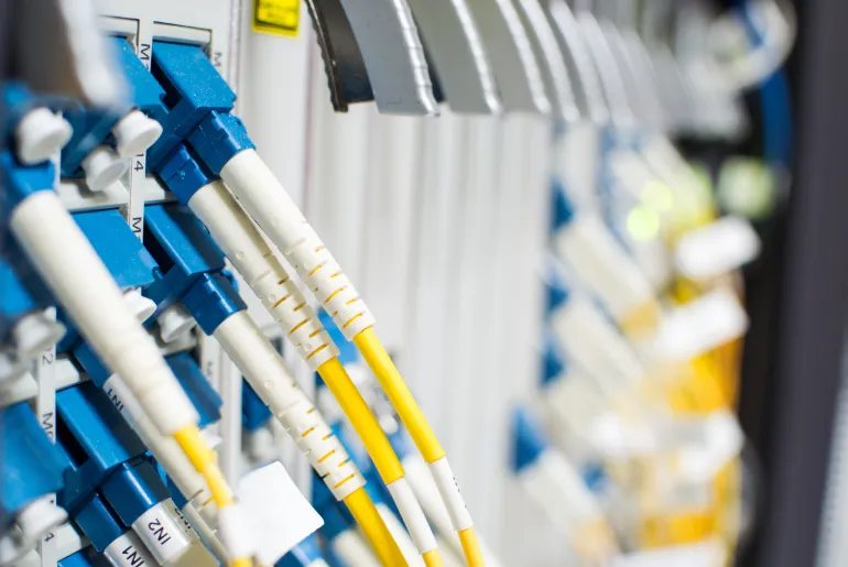 Fiber Optic Cable Network is another. Capable of receiving - transmitting distance in kilometers and with very little loss of signal.