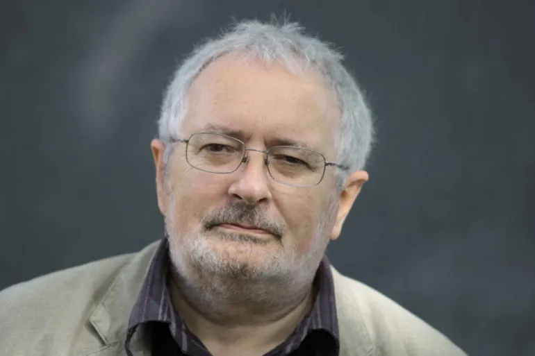 Celebrated British cultural critic Terry Eagleton, pictured at the Edinburgh International Book Festival where he talked about his work. The book festival is the world's largest literary event and features writers from around the world. The 2007 event featured around 550 writers and ran from 11-27 August. (Photo by Colin McPherson/Corbis via Getty Images)
