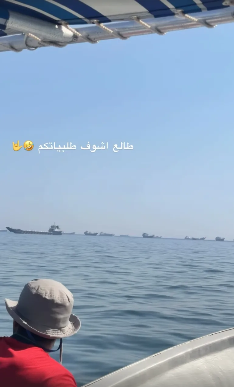 ****داخلية**** سائح في سلطنة عمان يسكن غرفة مطلة على مضيق هرمز