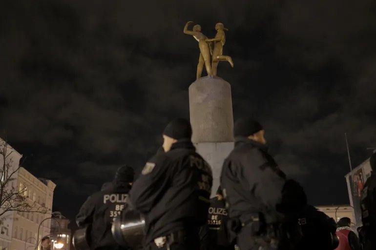 Landscapes of Memory An American filmmaker travels to Berlin to confront her family's Holocaust history, only to be detained at a pro-Palestinian demonstration and charged with antisemitism. credit : Sheffield DocFest