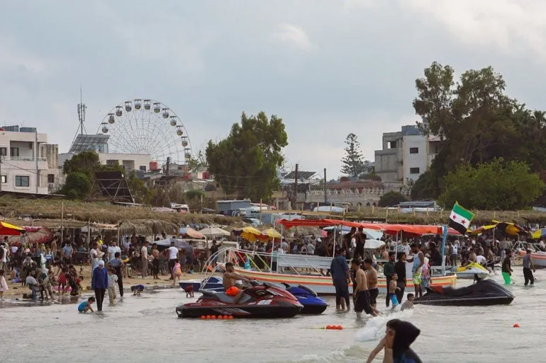 شهدت الحركة السياحية نشاطاً لافتاً محافظة اللاذقية (@LatakiaGov1)