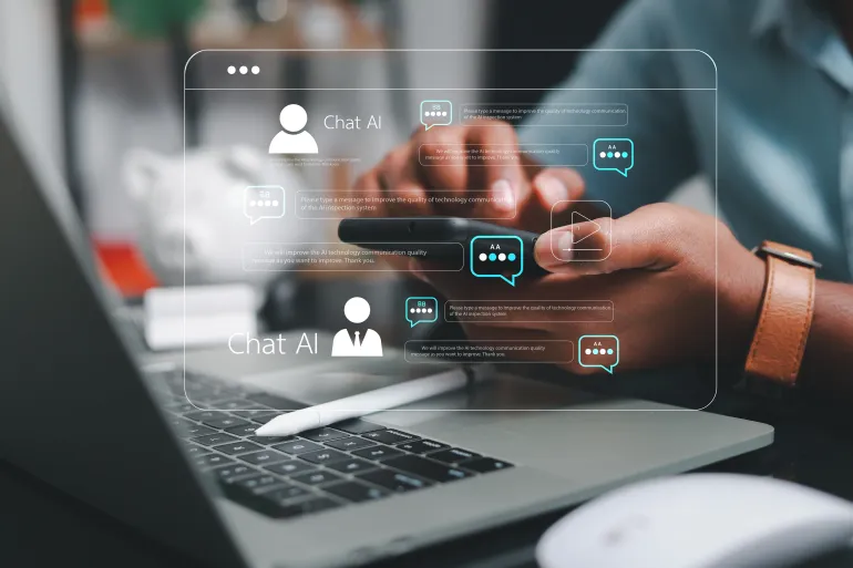 ai technology engineering combines artificial intelligence Communicate, create innovation, learn of Industry 4.0 technology to improve quality management efficiency.