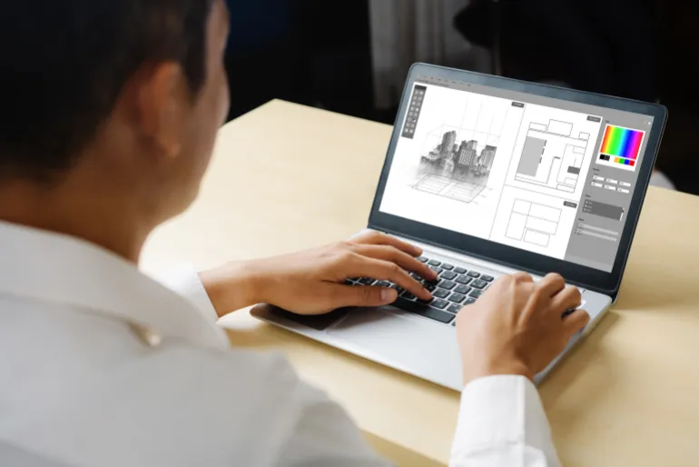 Architectural design modish software application for architect business and professional designer