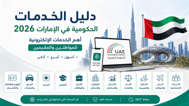 دليل الخدمات الحكومية في الإمارات 2026